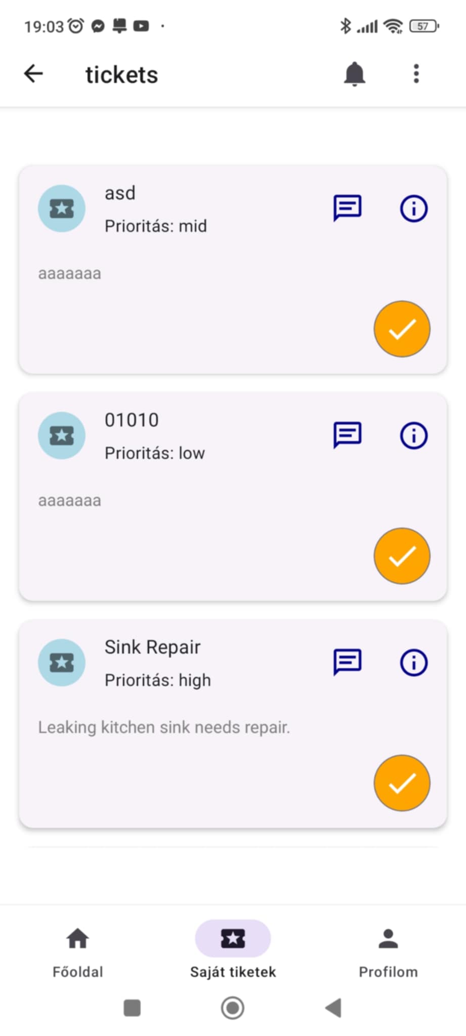 Service app